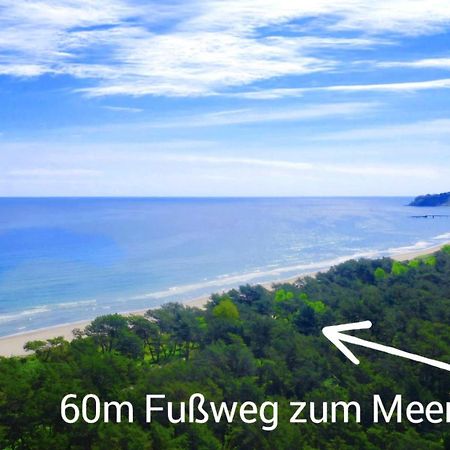 Strandhaus Ruegen - Meerblick, Sauna, Kamin & Whirlpool Baabe Extérieur photo