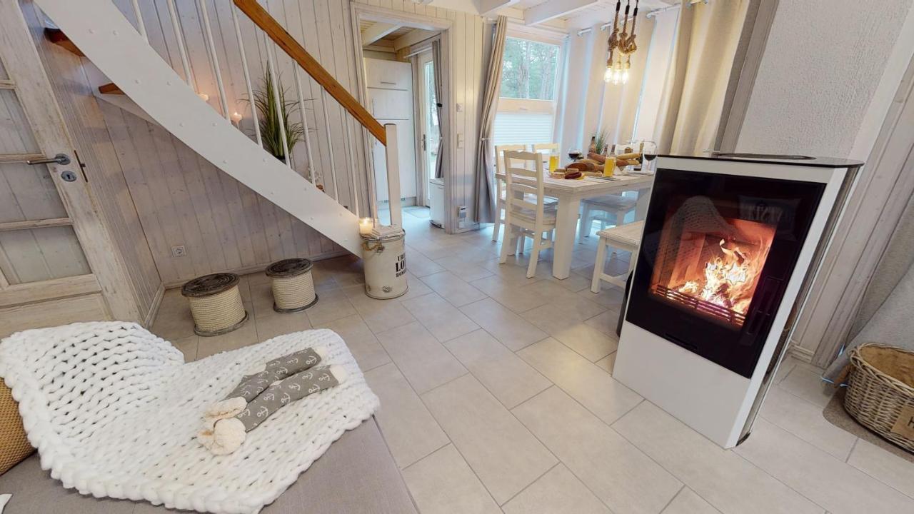 Strandhaus Ruegen - Meerblick, Sauna, Kamin & Whirlpool Baabe Extérieur photo