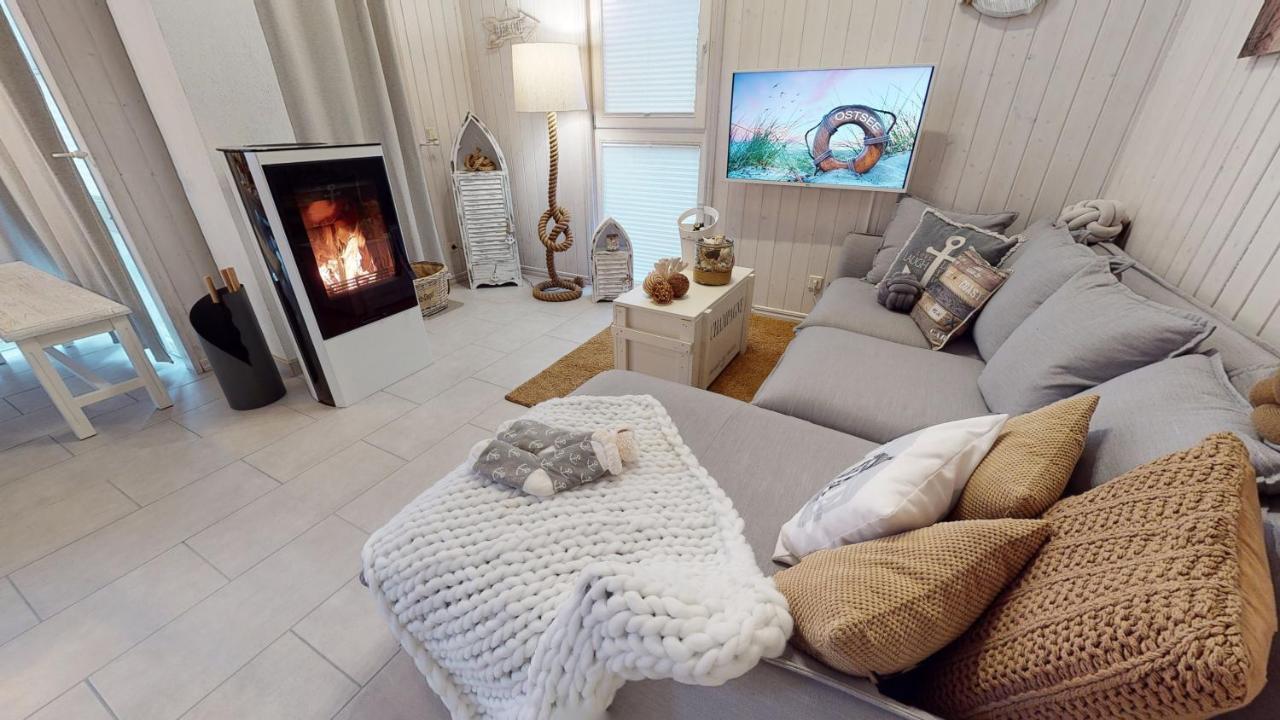 Strandhaus Ruegen - Meerblick, Sauna, Kamin & Whirlpool Baabe Extérieur photo