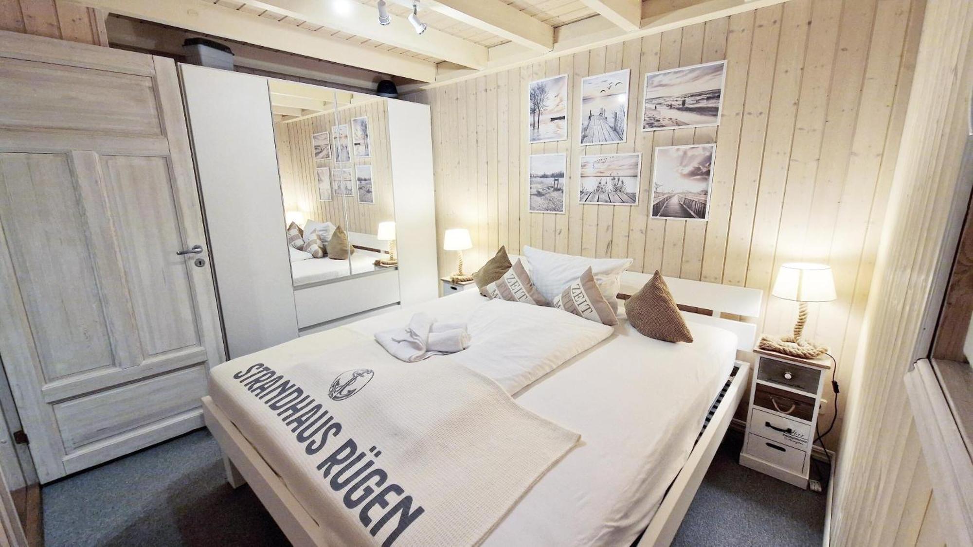 Strandhaus Ruegen - Meerblick, Sauna, Kamin & Whirlpool Baabe Extérieur photo