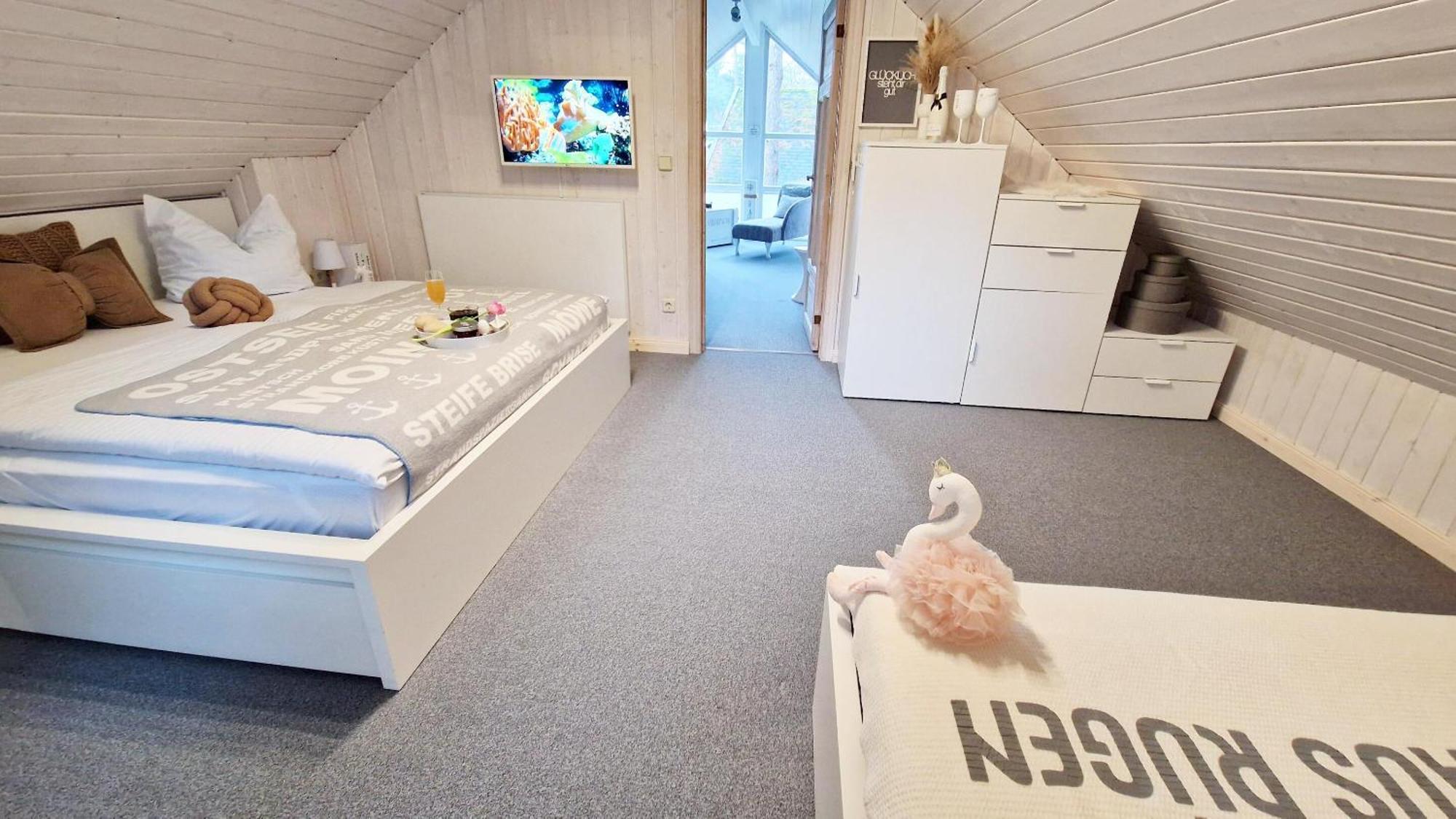Strandhaus Ruegen - Meerblick, Sauna, Kamin & Whirlpool Baabe Extérieur photo